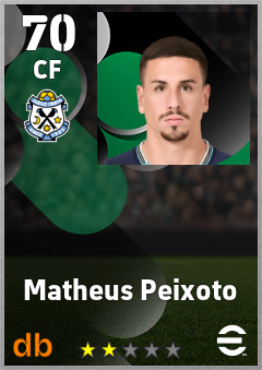 Matheus Peixoto eFootball player card
