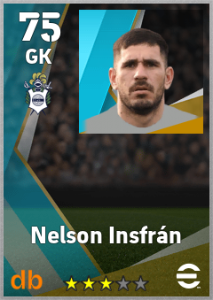 Nelson Insfrán eFootball player card