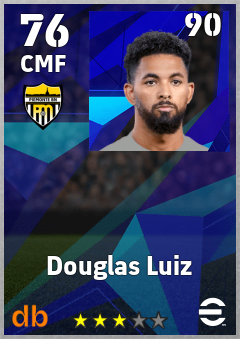 Douglas Luiz eFootball player card