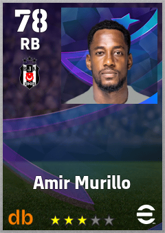 Amir Murillo — RB, OVR 78, MAX 78