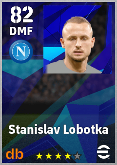 Stanislav Lobotka — DMF, OVR 82, MAX 90