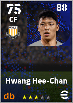 Hwang Hee-Chan eFootball player card