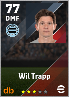 Wil Trapp eFootball player card