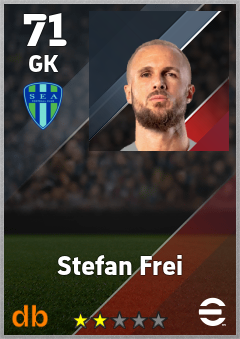 Stefan Frei — GK, OVR 71, MAX 71