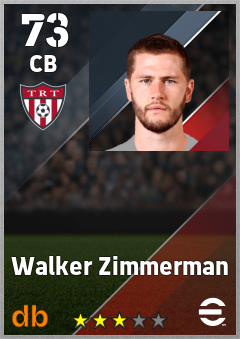 Walker Zimmerman eFootball player card
