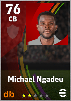 Michael Ngadeu eFootball player card