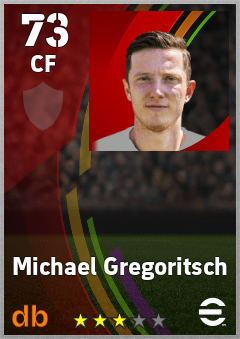 Michael Gregoritsch eFootball player card