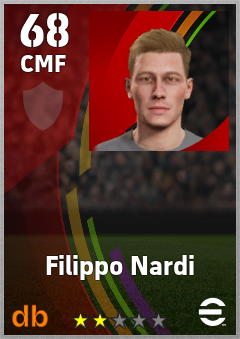 Filippo Nardi eFootball player card