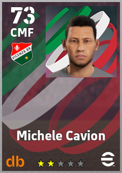 Michele Cavion — CMF, OVR 73, MAX 73