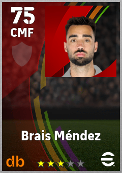 Brais Méndez eFootball player card