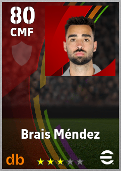 Brais Méndez eFootball player card