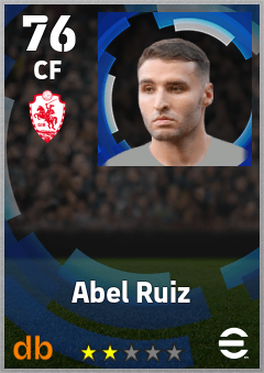 Abel Ruiz eFootball player card