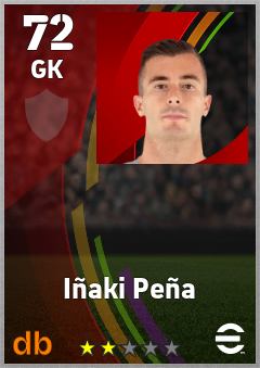 Iñaki Peña eFootball player card