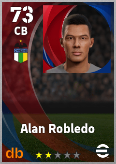 Alan Robledo — CB, OVR 73, MAX 73