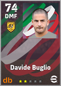 Davide Buglio eFootball player card