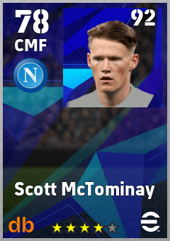 Scott McTominay eFootball player card