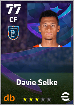 Davie Selke — CF, OVR 77, MAX 77