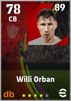 Willi Orban eFootball player card