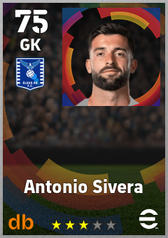 Antonio Sivera eFootball player card