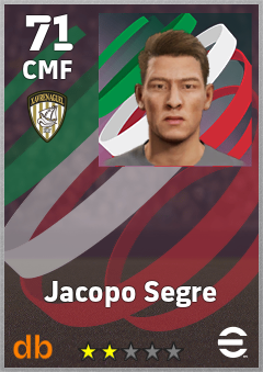 Jacopo Segre eFootball player card