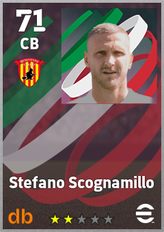 Stefano Scognamillo — CB, OVR 71, MAX 71