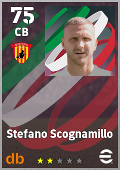 Stefano Scognamillo — CB, OVR 75, MAX 75