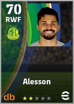 Alesson — RWF, OVR 70, MAX 70