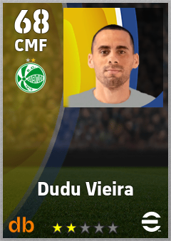 Dudu Vieira — CMF, OVR 68, MAX 68