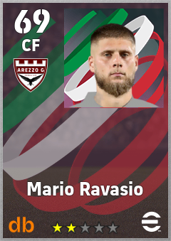 Mario Ravasio — CF, OVR 69, MAX 69