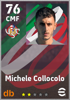 Michele Collocolo — CMF, OVR 76, MAX 76