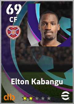 Elton Kabangu — CF, OVR 69, MAX 69