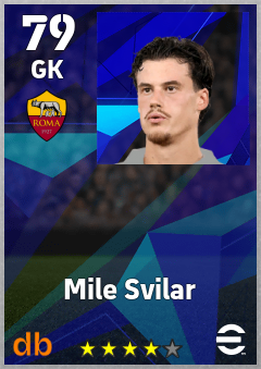 Mile Svilar eFootball player card