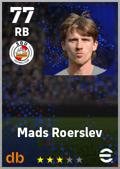 Mads Roerslev — RB, OVR 77, MAX 77