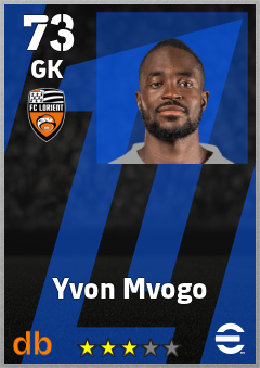 Yvon Mvogo — GK, OVR 73, MAX 73