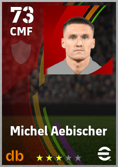 Michel Aebischer eFootball player card