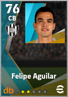 Felipe Aguilar — CB, OVR 76, MAX 76