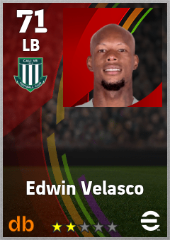 Edwin Velasco — LB, OVR 71, MAX 71