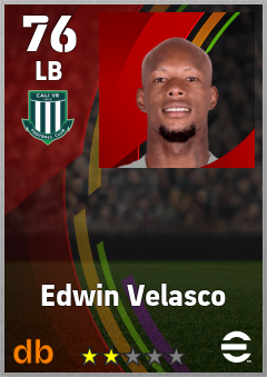 Edwin Velasco — LB, OVR 76, MAX 76