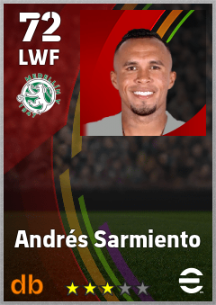 Andrés Sarmiento eFootball player card