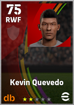Kevin Quevedo eFootball player card