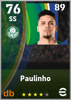 Paulinho eFootball player card