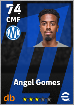 Angel Gomes eFootball player card