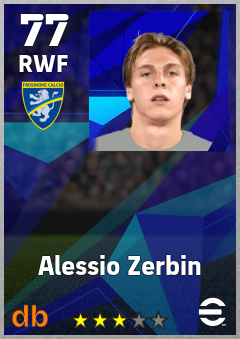 Alessio Zerbin — RWF, OVR 77, MAX 77