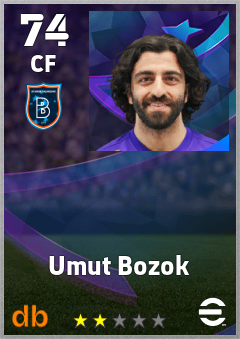 Umut Bozok — CF, OVR 74, MAX 74