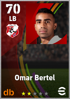 Omar Bertel eFootball player card