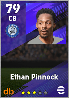 Ethan Pinnock — CB, OVR 79, MAX 88