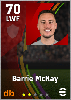 Barrie McKay eFootball player card