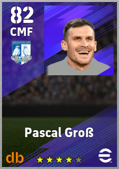 Pascal Groß eFootball player card