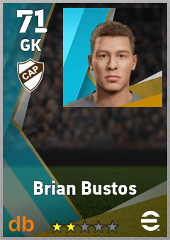 Brian Bustos eFootball player card