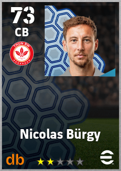 Nicolas Bürgy eFootball player card